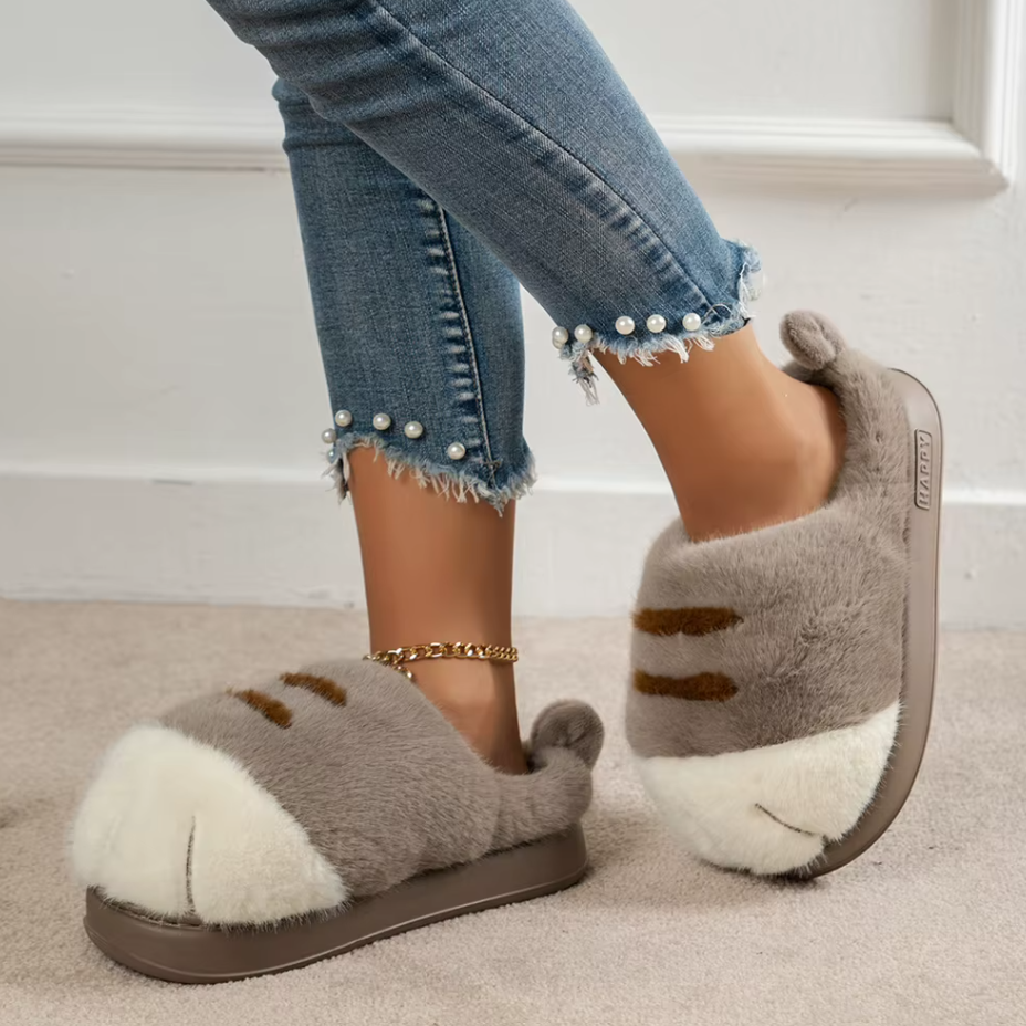 Cozy Cat Slippers